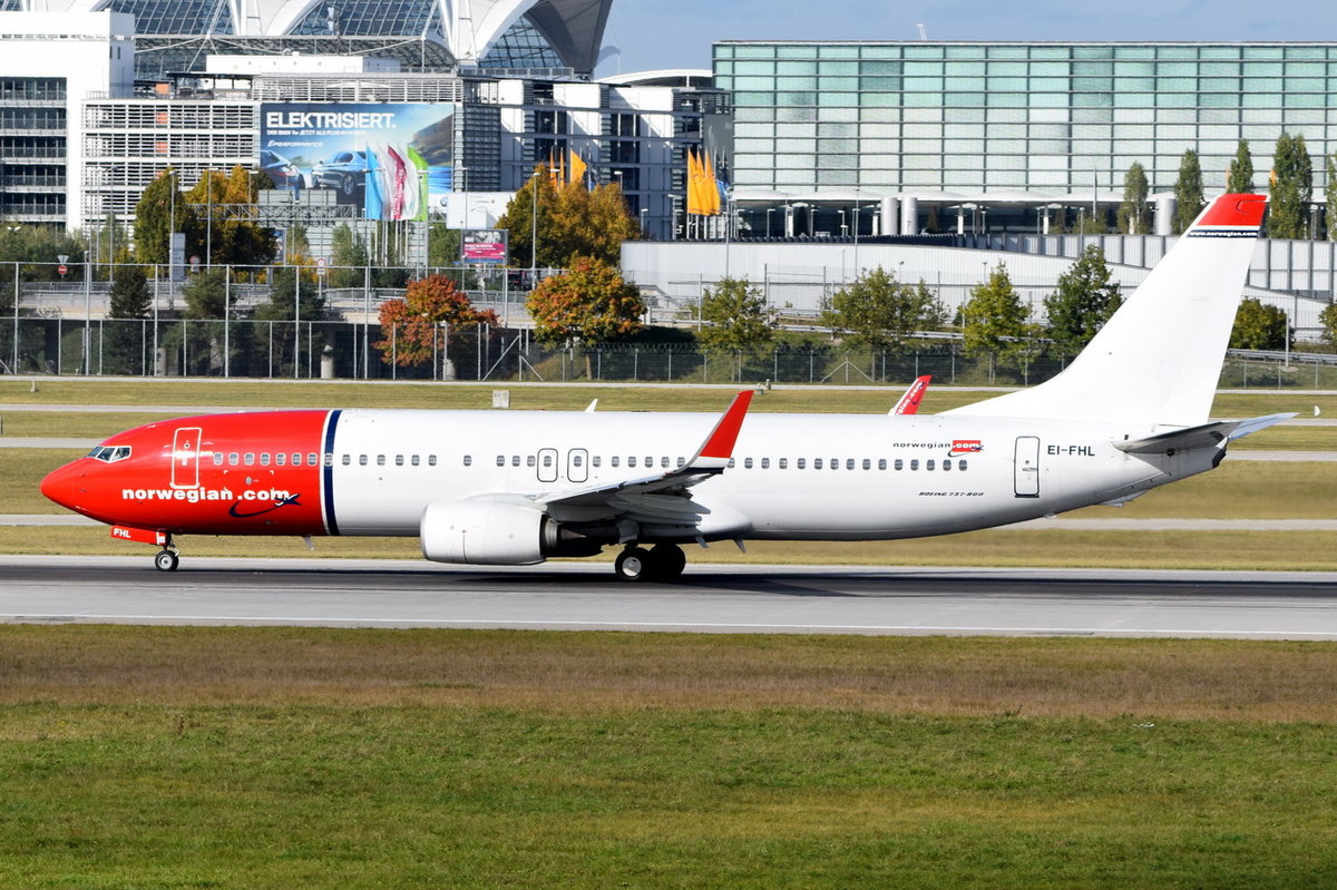 EI-FJP Norwegian Air International Boeing 737-8JP(WL)  , MUC , 15.10.2016