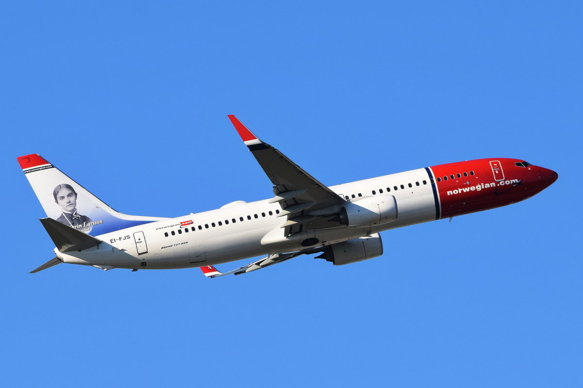 EI-FJS Norwegian Air International Boeing 737-8JP(WL) , 13.10.2018 , MUC