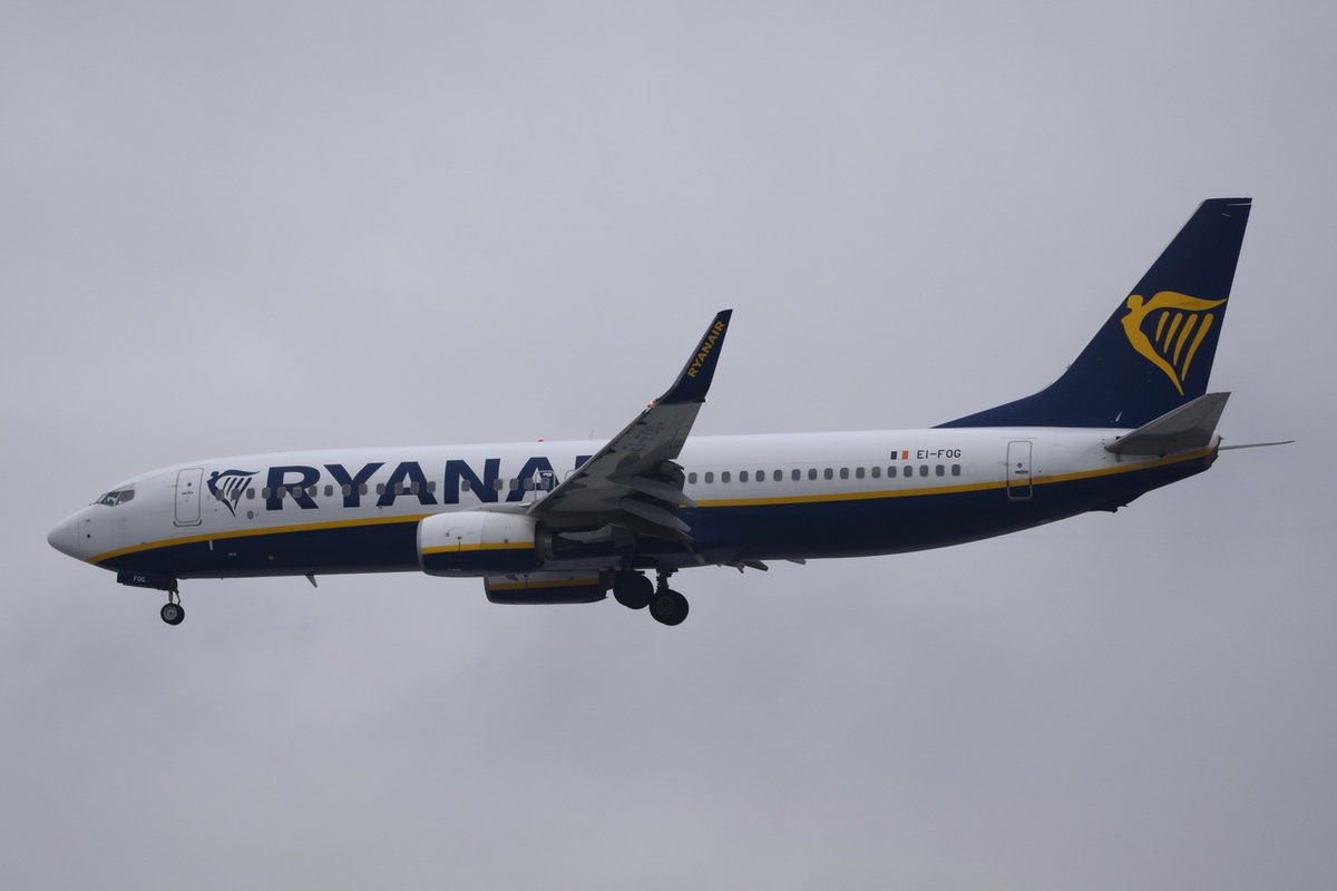 EI-FOK Ryanair Boeing 737-8AS(WL)  , FRA , 04.12.2017