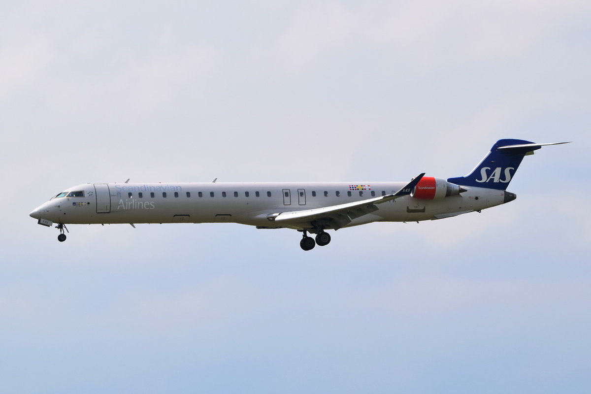 EI-FPK SAS Scandinavian Airlines Bombardier CRJ-900LR (CL-600-2D24)  , MUC , 20.05.2018