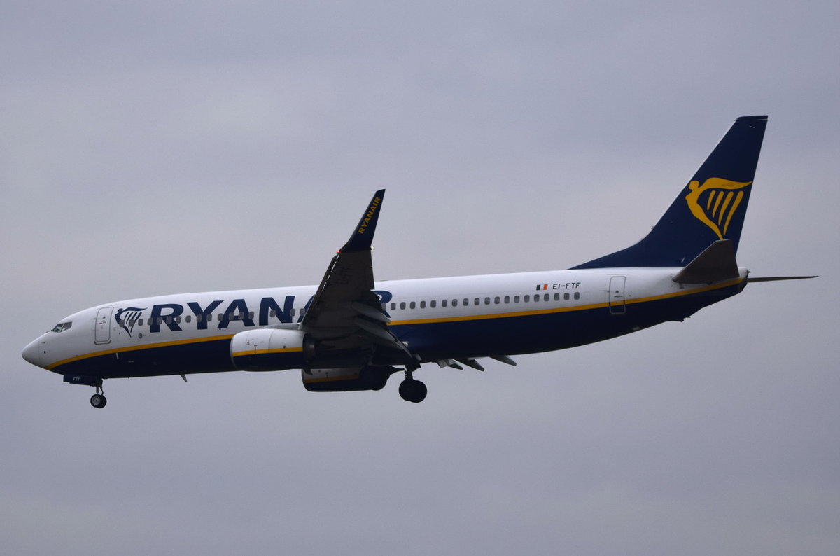 EI-FTF Ryanair Boeing 737-8AS(WL) , FRA , 06.12.2017