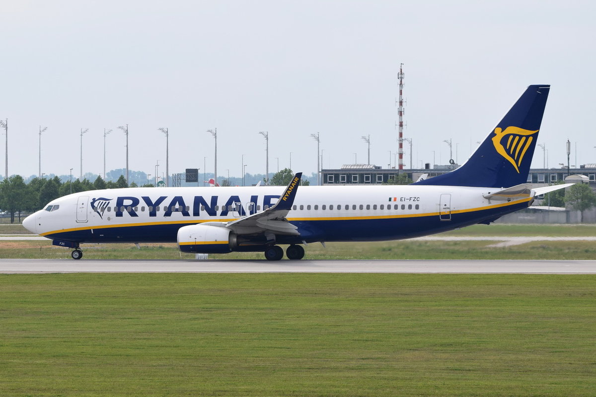 EI-FZC Ryanair Boeing 737-8AS(WL)  , MUC , 20.05.2018