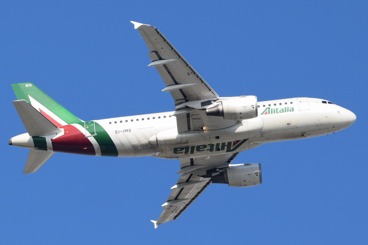 EI-IMD Alitalia Airbus A319-112  , MUC , 16.10.2016
