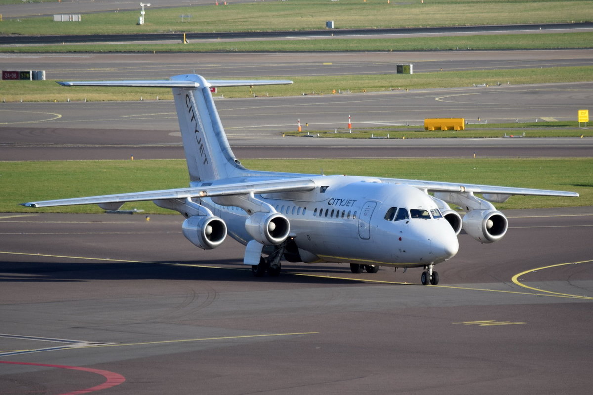 EI-RJN Cityjet British Aerospace Avro RJ85  , AMS , 13.03.2017