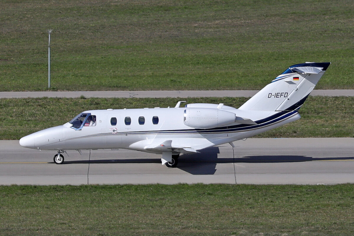 Eisele Flugdienst, D-IEFD, Cessna 525 Citation M2, msn: 525-0968, 03.April 2026, ZRH Zürich, Switzerland.