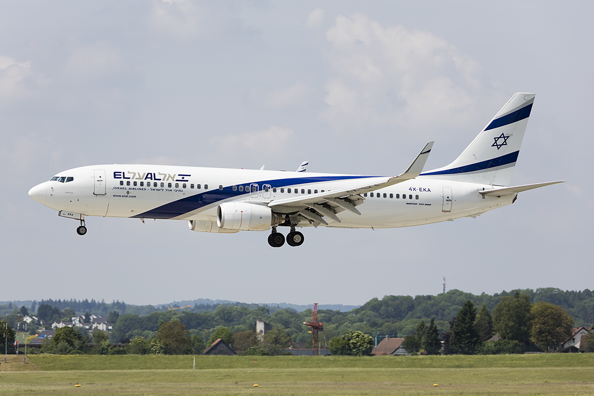 El Al, 4X-EKA, Boeing, B737-858, 25.05.2017, ZRH, Zürich, Switzerland




