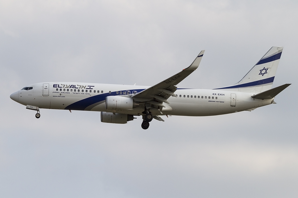 El Al, 4X-EKH, Boeing, B737-85P, 11.08.2015, FRA, Frankfurt, Germany




