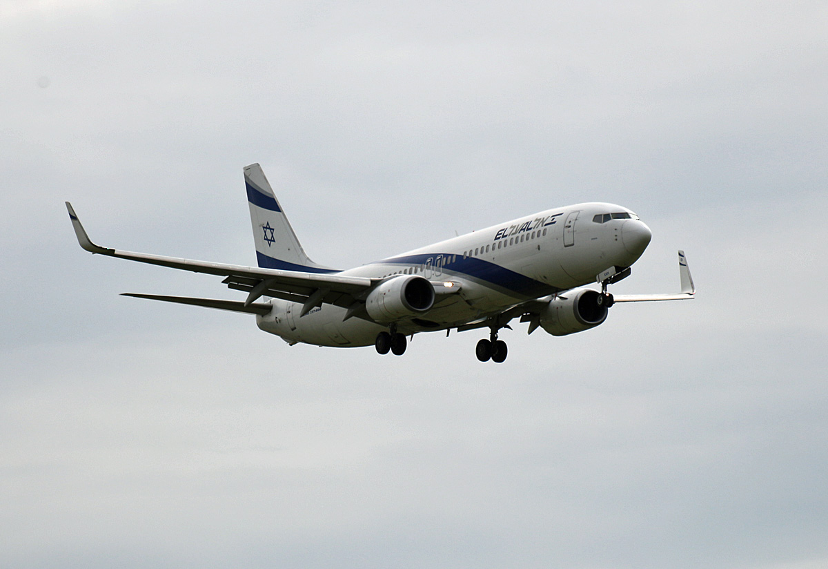 El Al, Boeing B 737-85D, 4X-EKH, BER, 23.07.2023