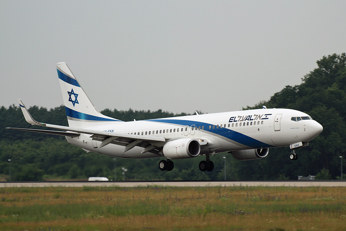 EL AL, Boeing B 737-85R, 4X-EKK, BER, 21.06.2024