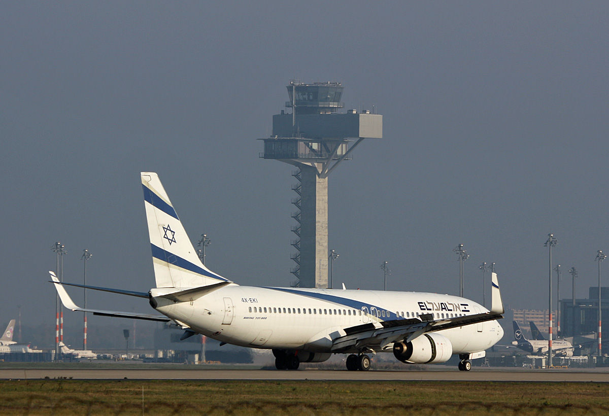 EL AL, Boeing B 737-86N, 4X-EKI, BER, 27.10.2024