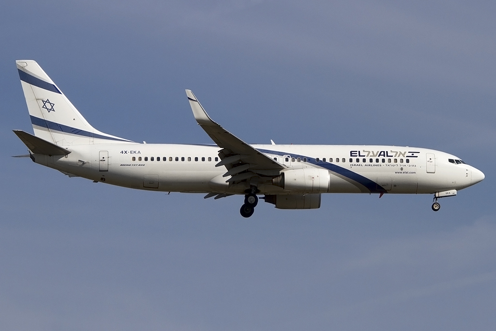 ElAl, 4X-EKA, Boeing, B737-858, 19.04.2015, FRA, Frankfurt, Germany



