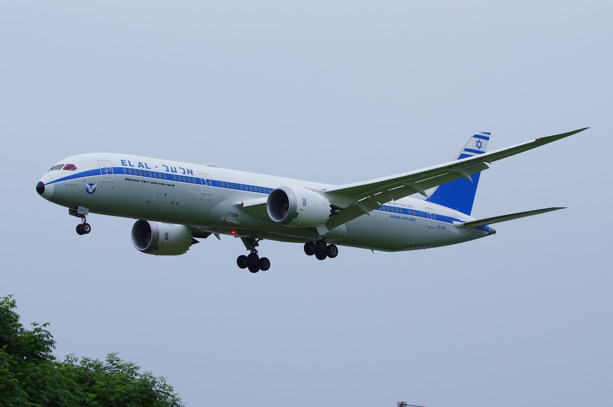ElAl Boeing 787-9 Dreamliner (Retro-Livery), 4X-EDF, 18.06.2019 London-Heathrow