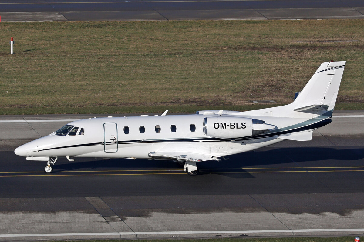 Elite Jet, OM-BLS, Cessna 560XL Citation XLS+, msn: 560-6202, 16.Januar 2024, ZRH Zürich, Switzerland.