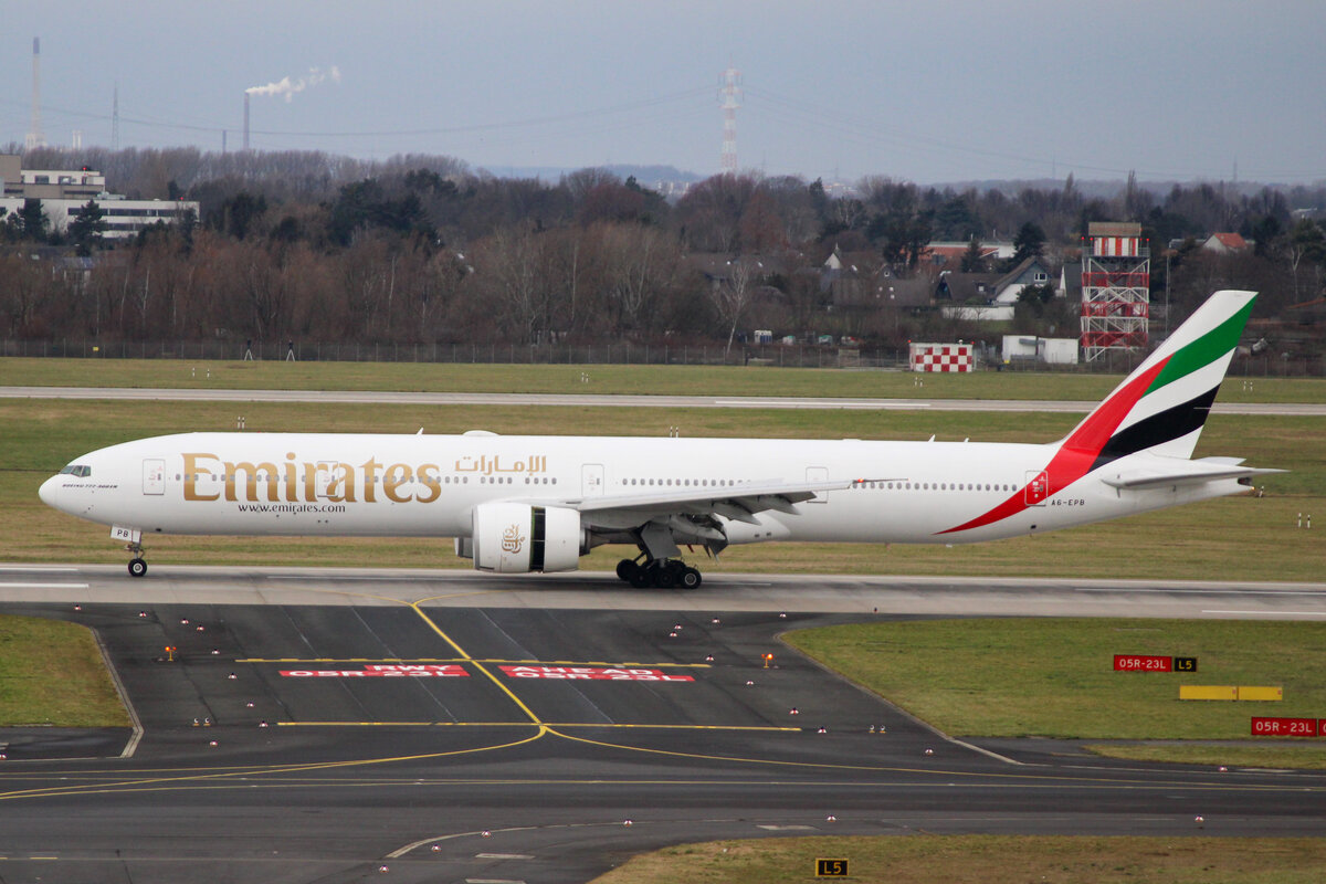 Emirates | A6-EPB | Boeing 777-31H(ER) | Düsseldorf DUS/EDDL | 17/02/2023