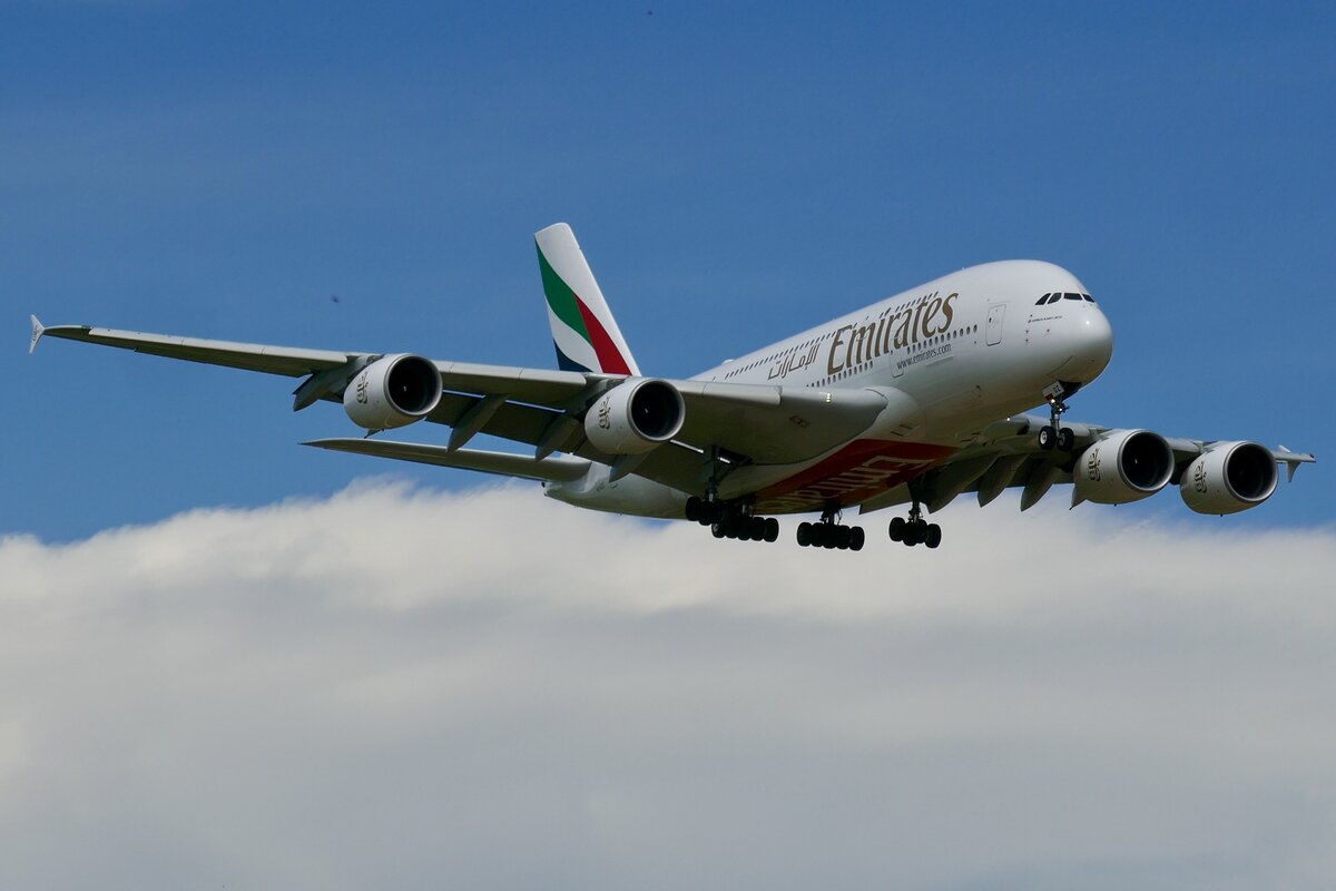 Emirates, A380-800, A6-EOZ, 20.5.24, Zürich