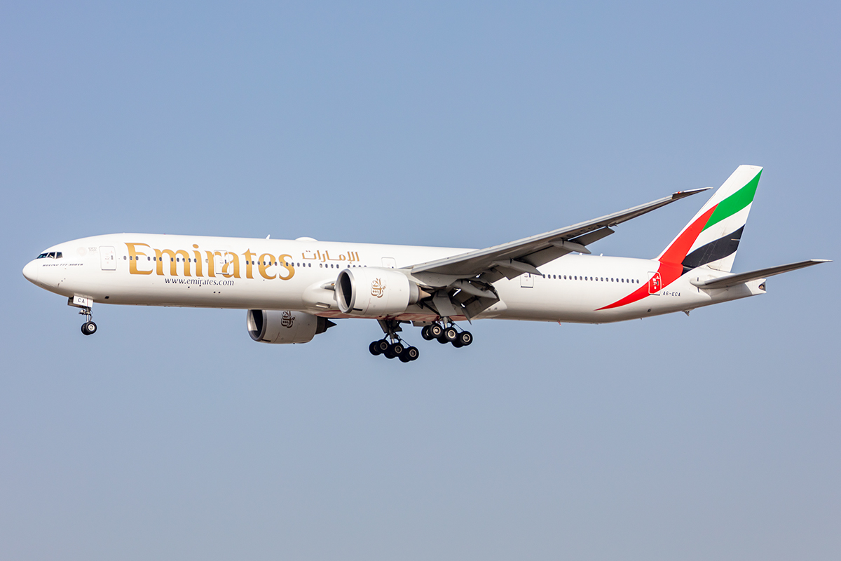 Emirates, A6-ECA, Boeing, B777-36H-ER, 24.02.2021, FRA, Frankfurt, Germany