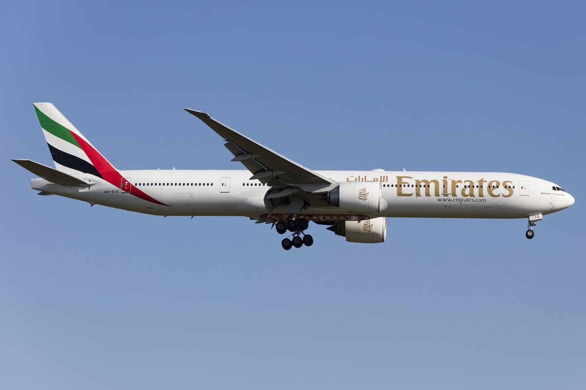 Emirates, A6-ECE, Boeing, B777-31H-ER, 05.05.2016, FRA, Frankfurt, Germany 




