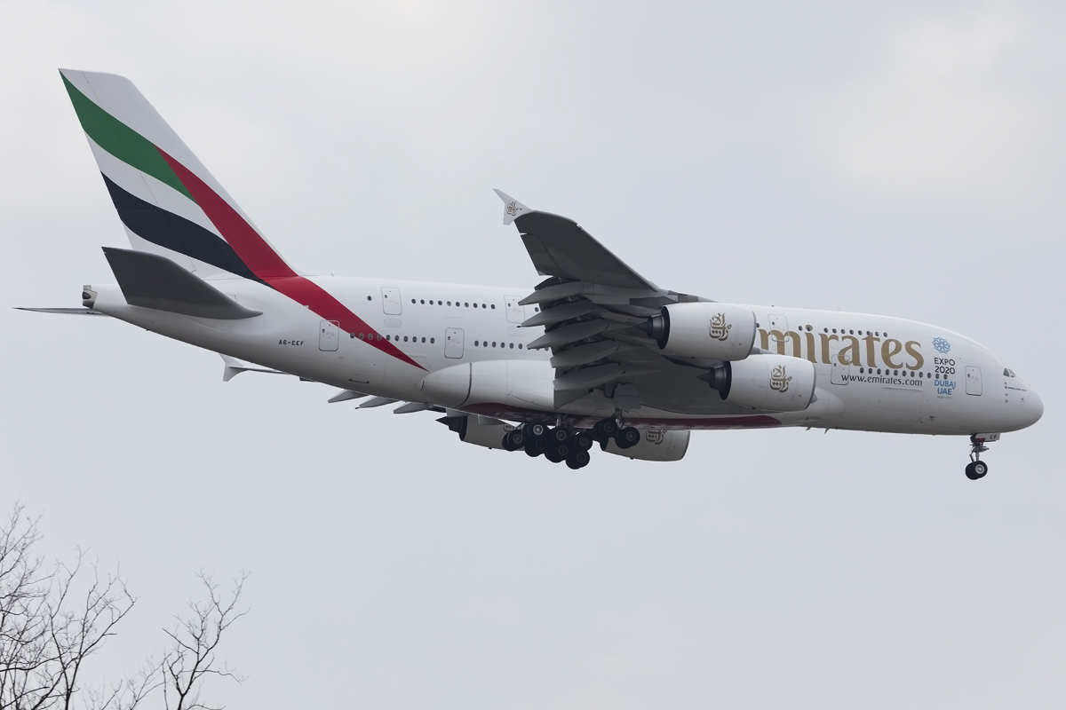 Emirates, A6-EEF, Airbus, A380-861, 25.03.2016, MXP, Mailand, Italy 



