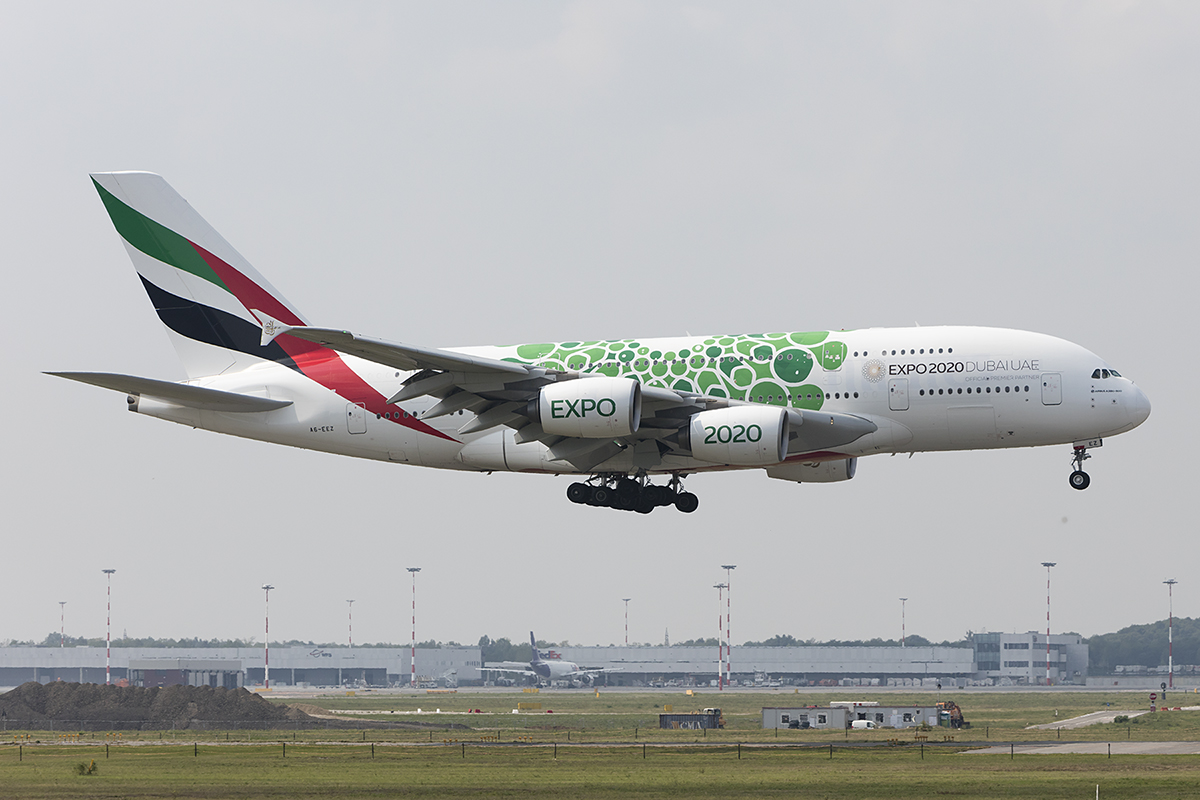 Emirates, A6-EEZ, Airbus, A380-861, 06.09.2018, MXP, Mailand, Italy 



