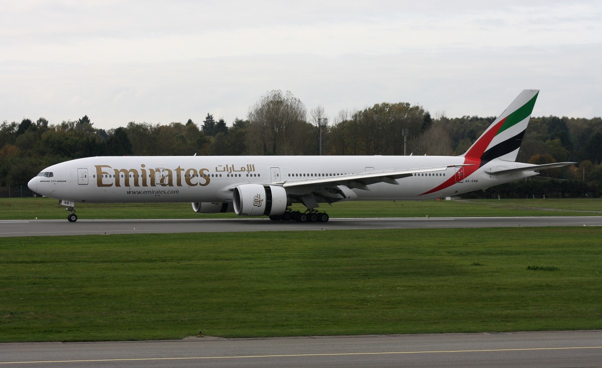 Emirates, A6-ENB,(c/n 41075),Boeing 777-31H(ER), 24.10.2014, HAM-EDDH, Hamburg, Germany 