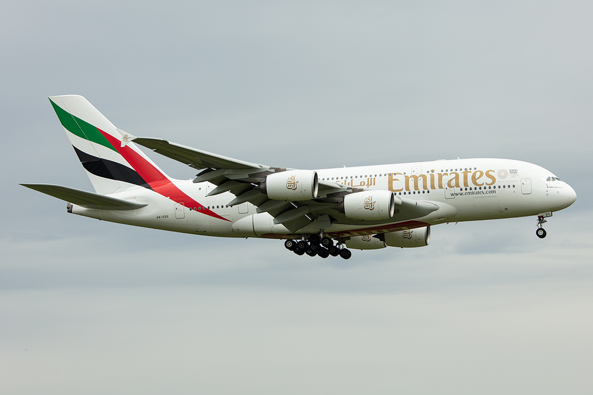 Emirates Airlines, A6-EDS, Airbus, A380-861, 17.08.2019, ZRH, Zürich, Switzerland





