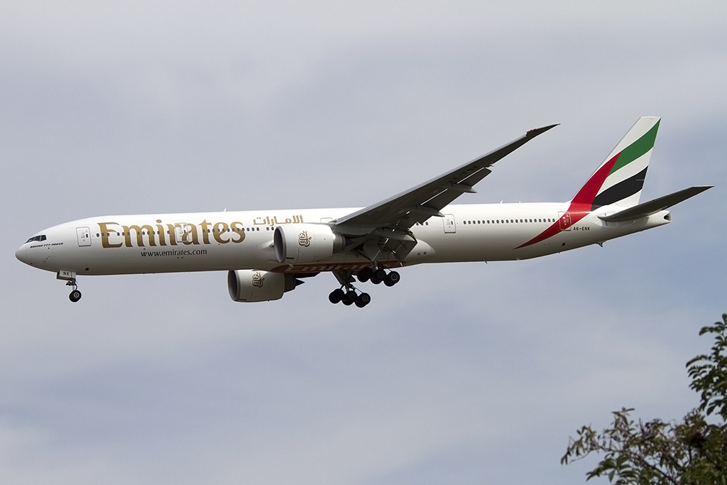 Emirates Airlines, A6-ENK, Boeing, B777-31H, 14.09.2013, MXP, Mailand, Italy







