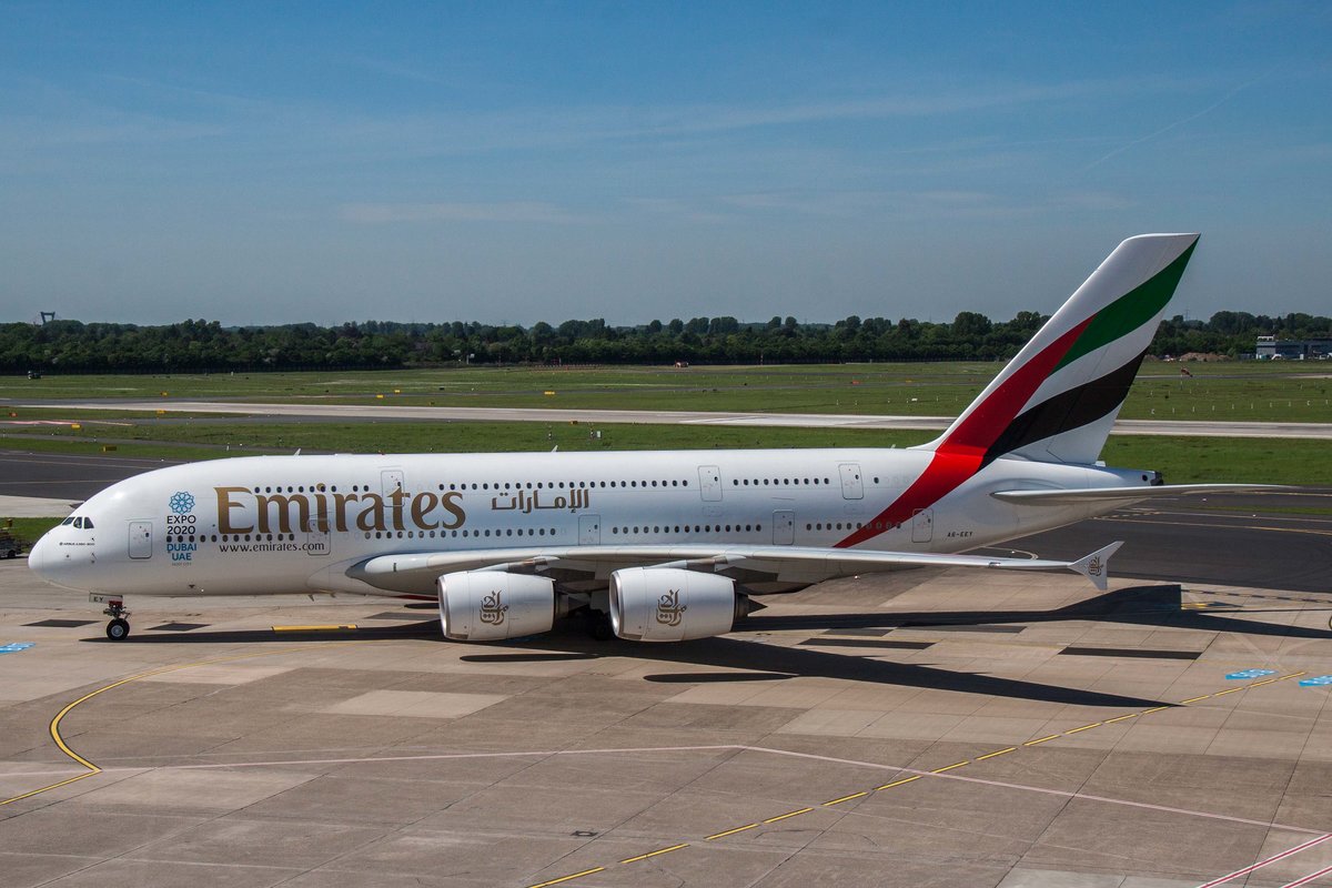 Emirates (EK-UAE), A6-EEY, Airbus, A 380-861, 17.05.2017, DUS-EDDL, Düsseldorf, Germany
