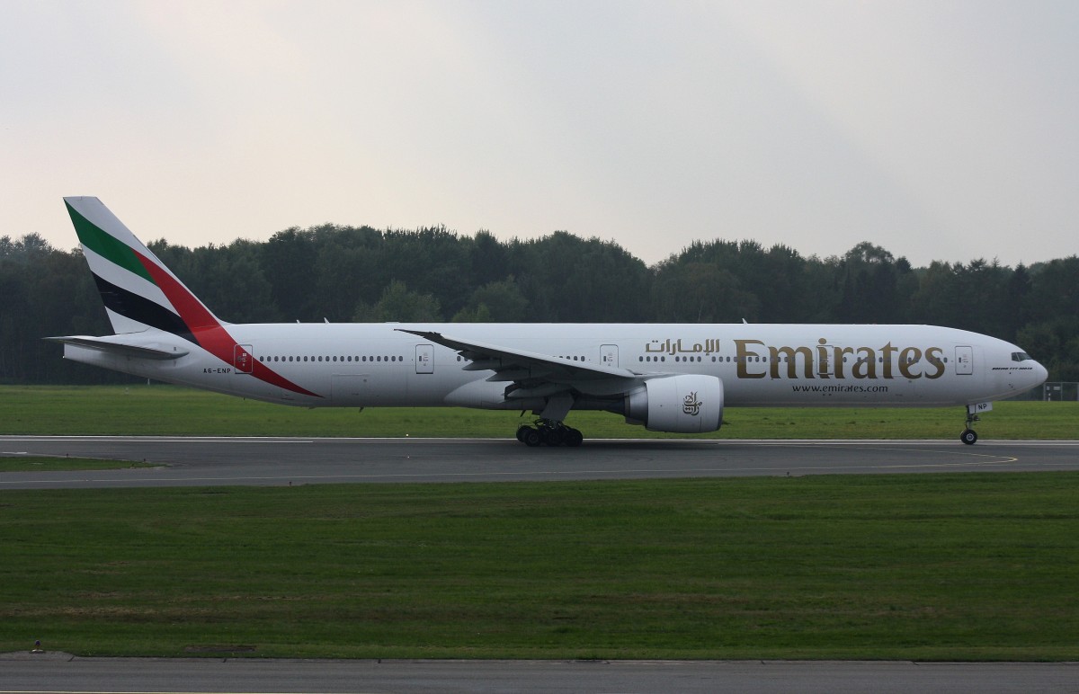 Emirates,A6-ENP,(c/n 41362),Boeing 777-31H(ER),01.10.2014,HAM-EDDH,Hamburg,Germany