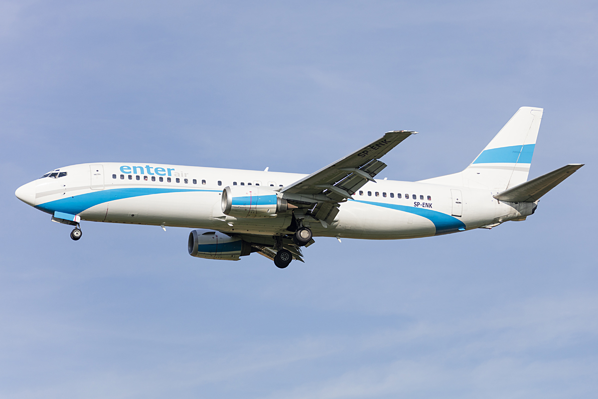 Enter Air, SP-ENK, Boeing, B737-46J, 18.05.2016, BSL, Basel, Switzerland 




