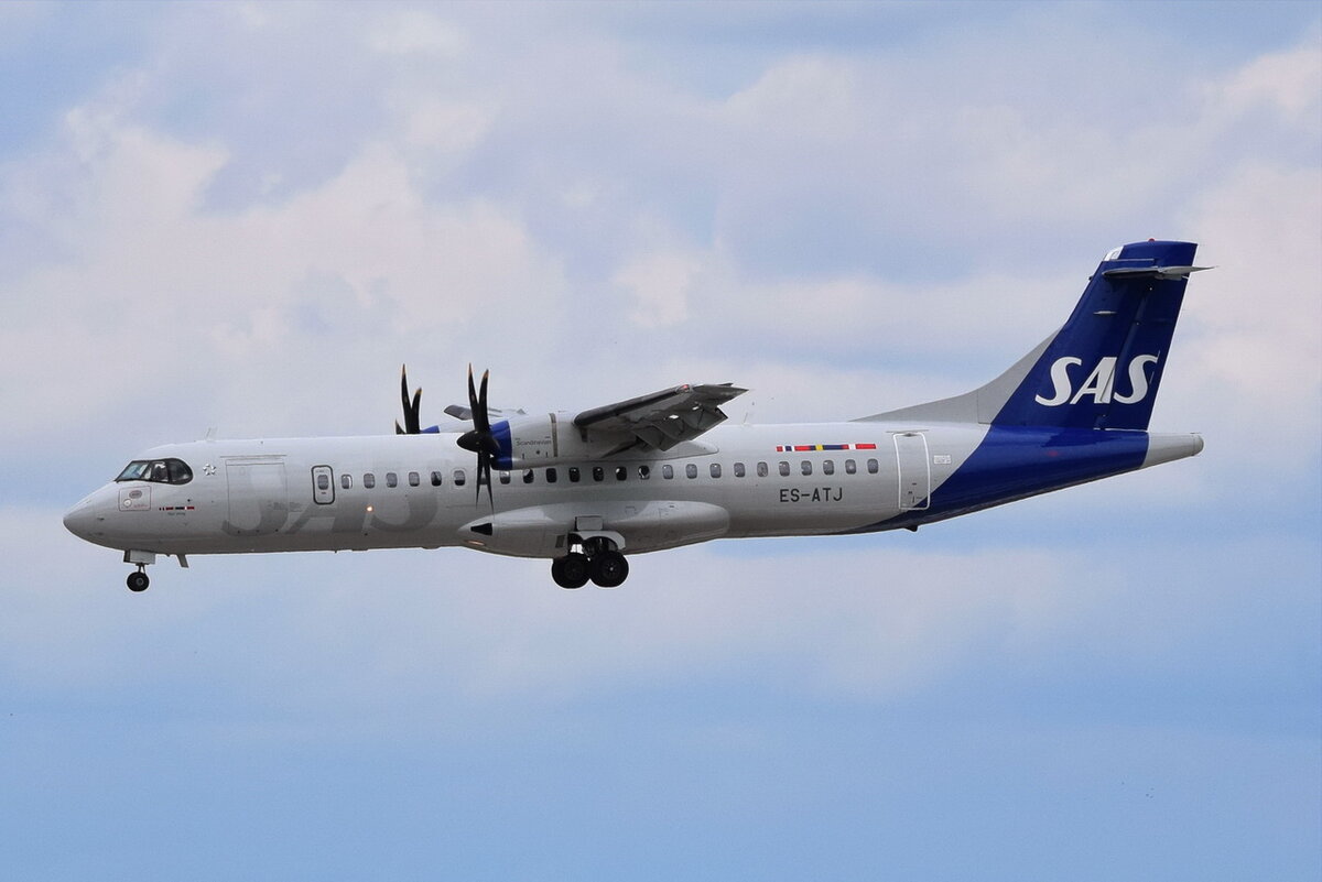 ES-ATJ , SAS Scandinavian Airlines , ATR 72-600 (72-212A) , Berlin-Brandenburg  Willy Brandt  , BER , 01.08.2021
