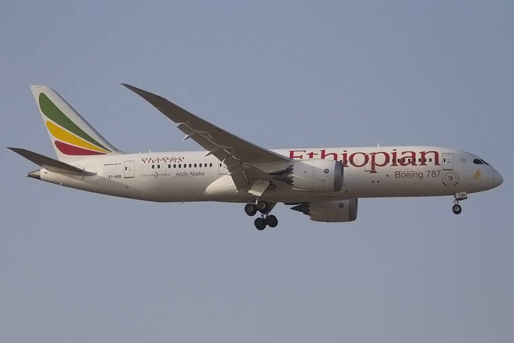 Ethiopian Airlines, ET-AOR, Boeing, B787-8, 06.03.2014, FRA, Frankfurt, Germany 




