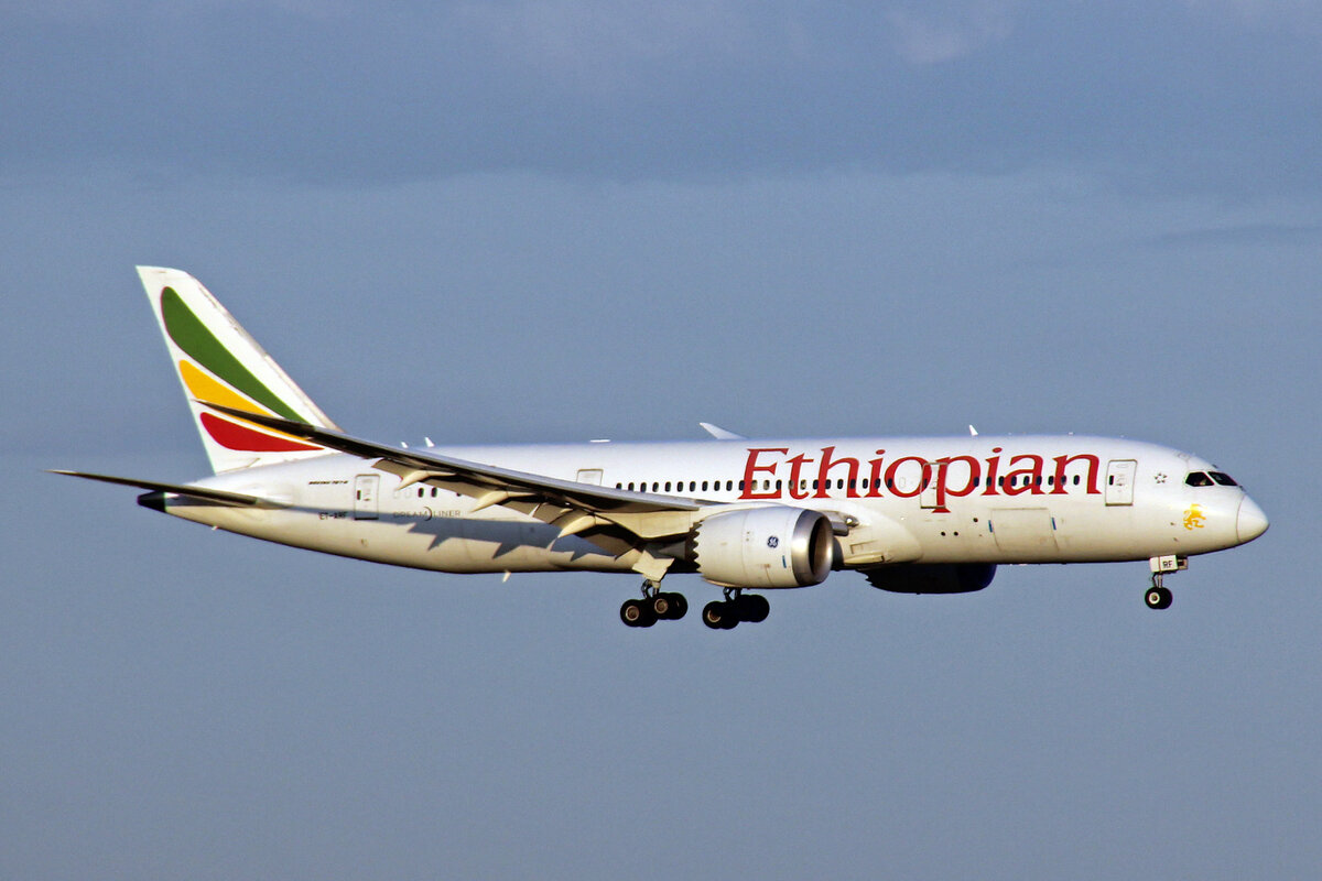 Ethiopian Airlines, ET-ARF, Boeing 787-8, msn: 34752/216, 02.Juli 2021, MXP Milano Malpensa, Italy.