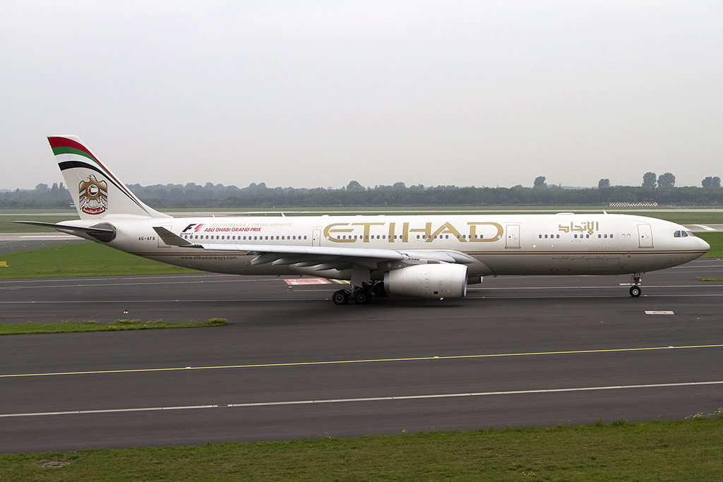 Etihad Airways, A6-AFB, Airbus, A330-343X, 08.10.2013, DUS, Düsseldorf, Germany 

