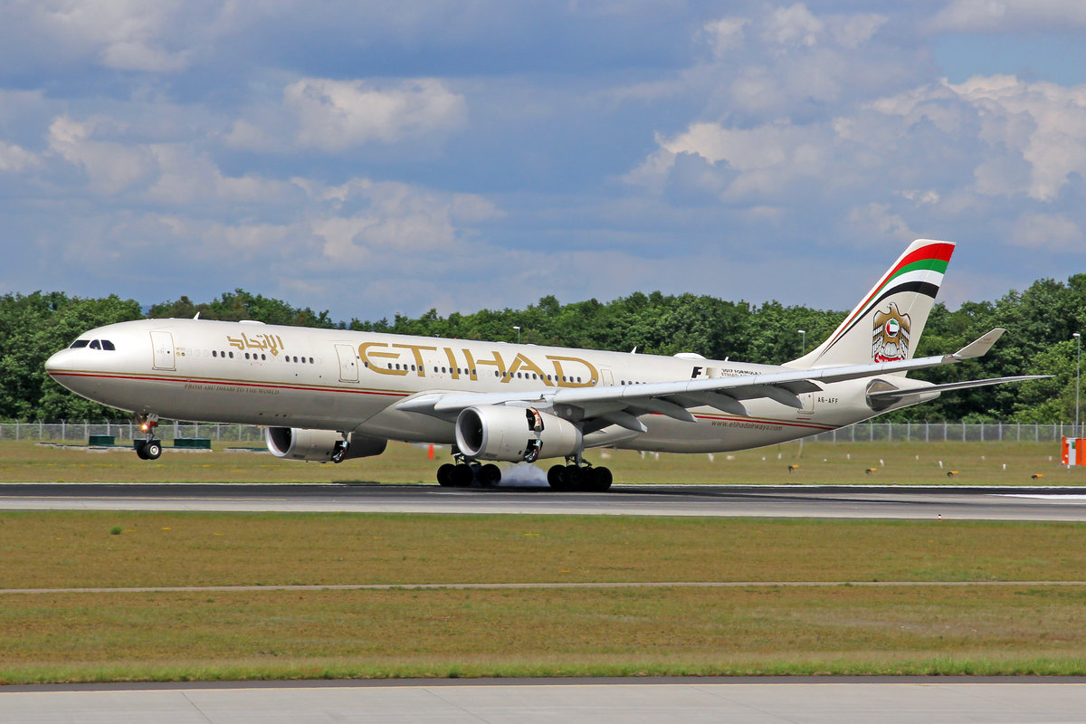 Etihad Airways, A6-AFF, Airbus A330-343X, 20.Mai 2017, FRA Frankfurt am Main, Germany.