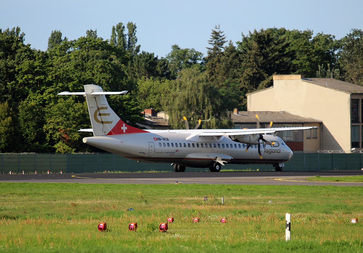 Etihad Regional, ATR-72-212A, HB-ACB, TXL, 05.08.2017
