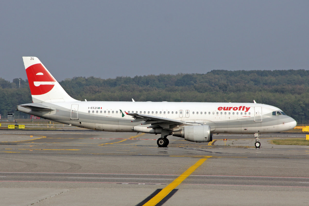 Eurofly, I-EEZG, Airbus A320-214, msn: 2001, 24.September 2011, MXP Milano Malpensa, Italy.