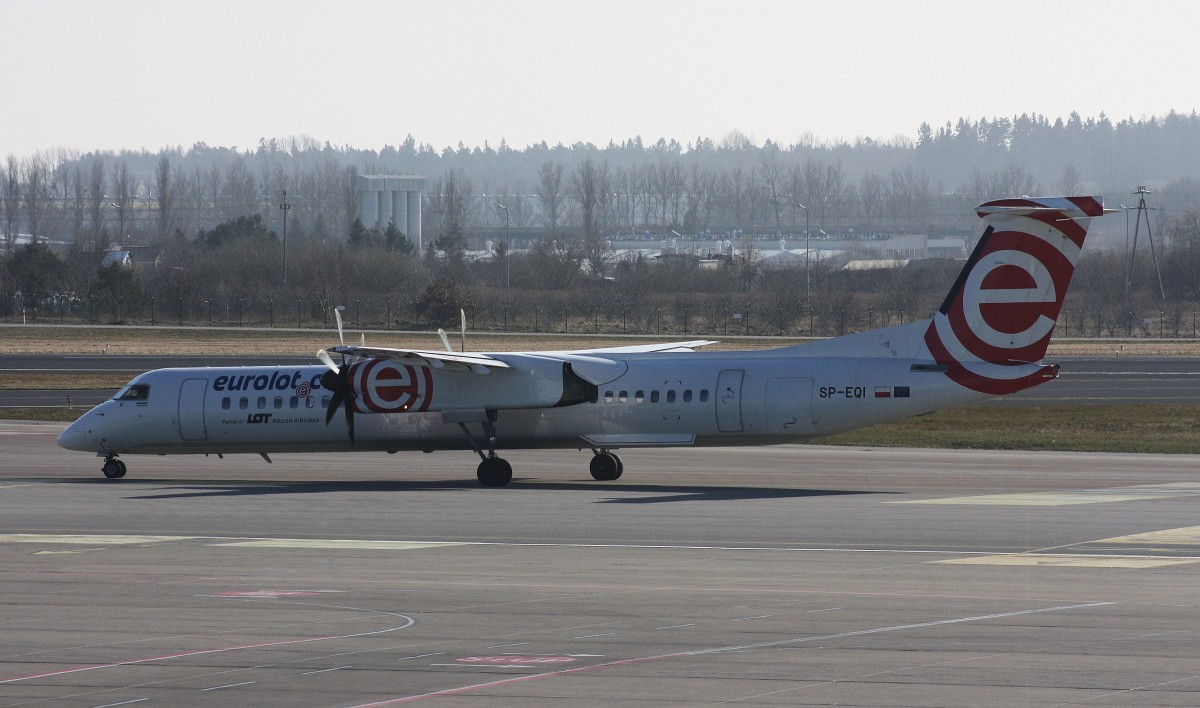 eurolot,SP-EQI,(c/n4442),De Havilland Canada DHC-8-402Q Dash 8,09.03.2014,EPGD-GDN,Gdansk,Polen