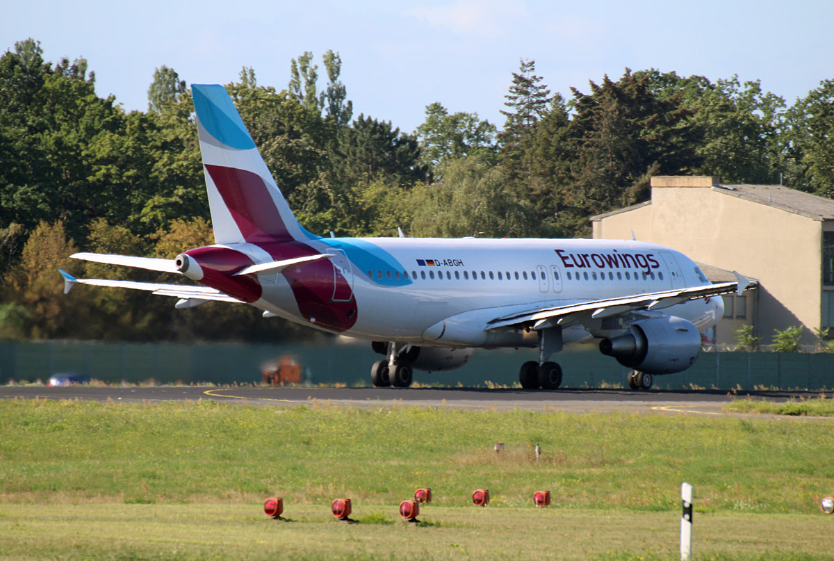 Eurowings, Airbus A 319-112, D-ABGH, TXL, 06.09.2019
