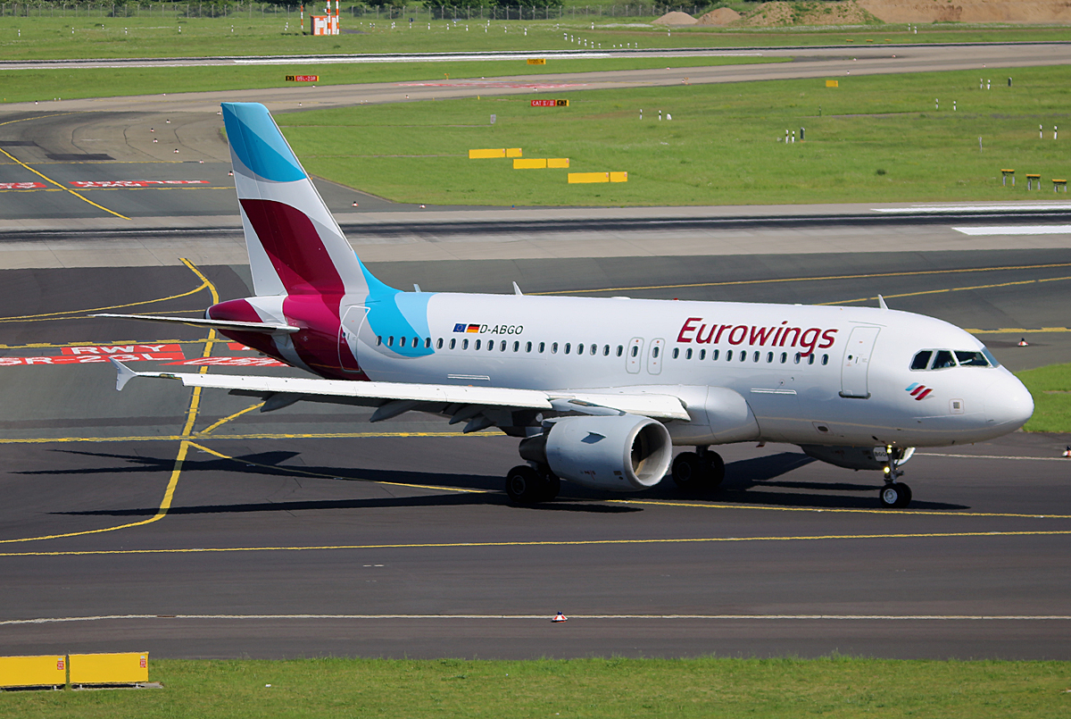 Eurowings, Airbus A 319-112, D-ABGO, DUS, 17.05.2017