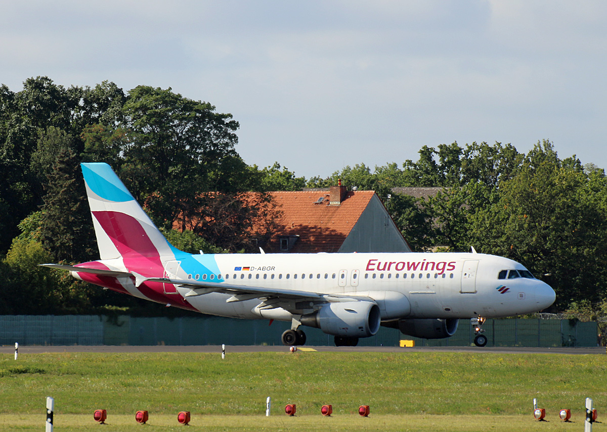 Eurowings, Airbus A 319-112, D-ABGR, TXL, 19.09.2019