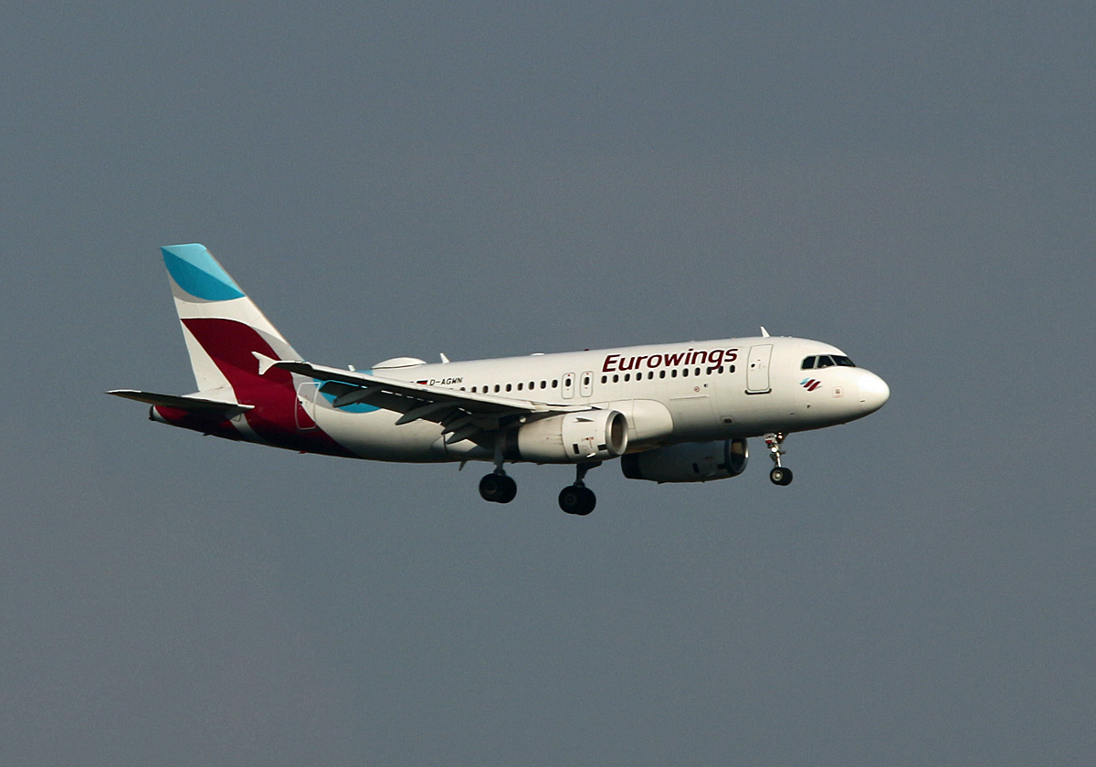 Eurowings, Airbus A 319-132, D-AGWN, BER, 04.09.2024