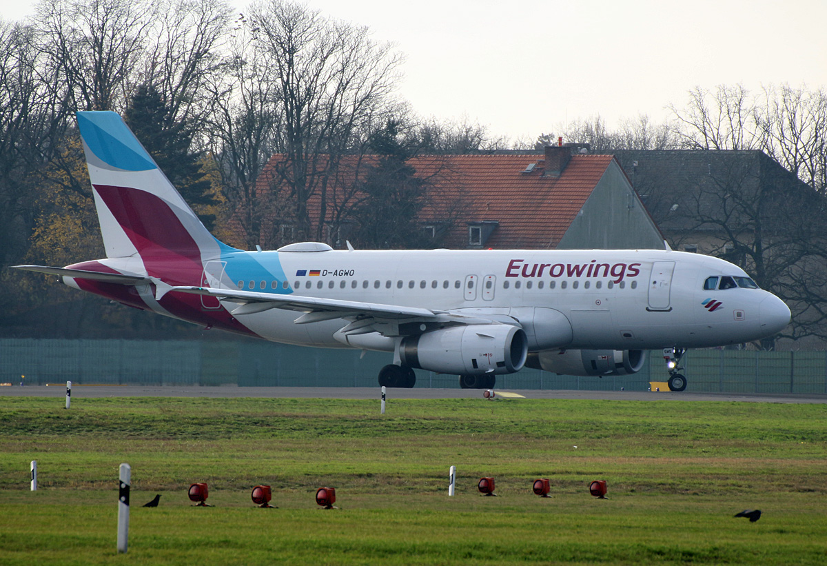 Eurowings, Airbus A 319-132, D-AGWO, TXL, 30.11.2019