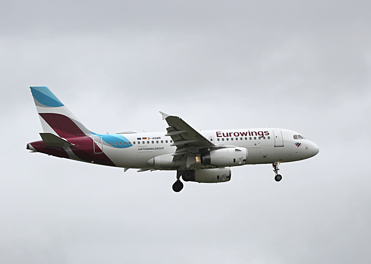 Eurowings, Airbus A 319-132, D-AGWR, BER, 10.10.2025