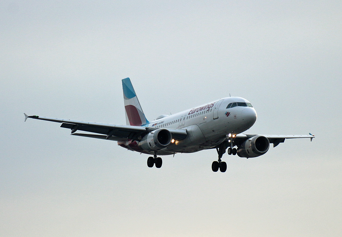 Eurowings, Airbus A 319-132, D-AGWU, TXL, 15.02.2020