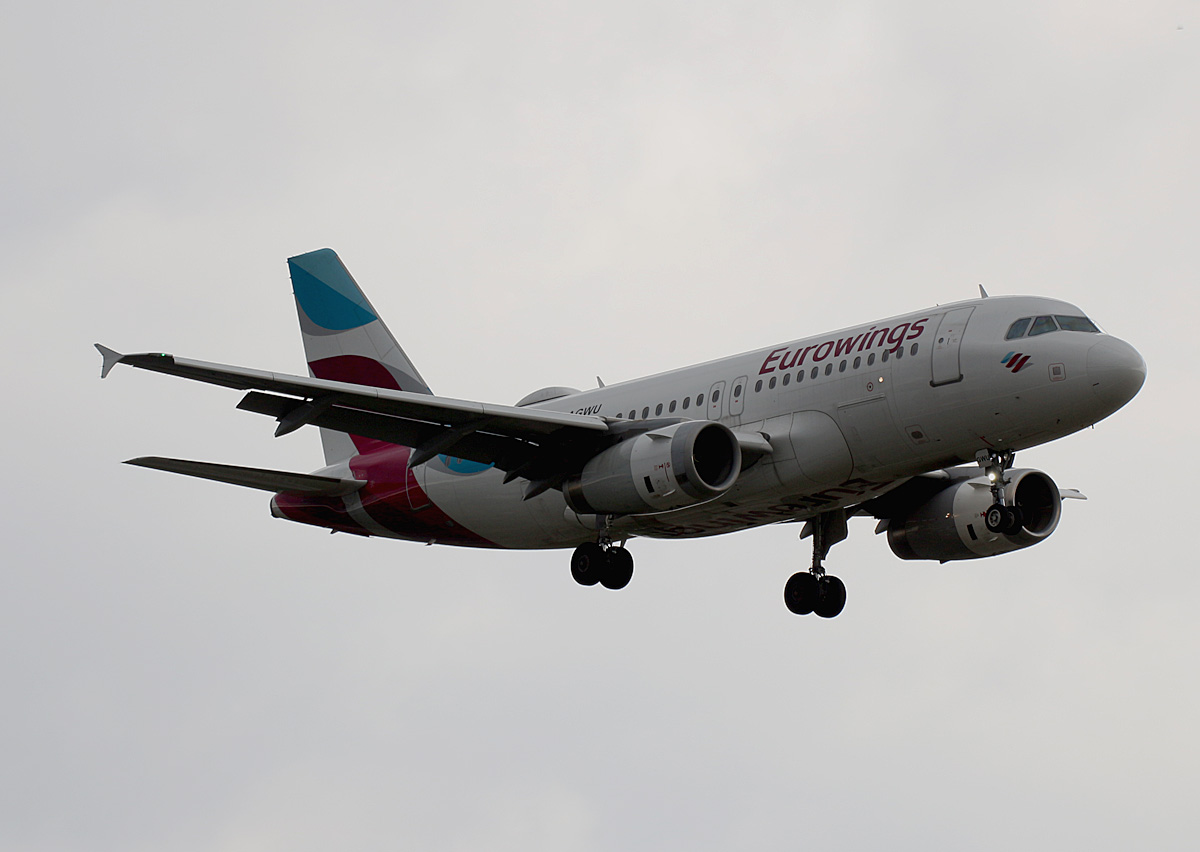 Eurowings, Airbus A 319-132, D-AGWU, TXL, 17.07.2020