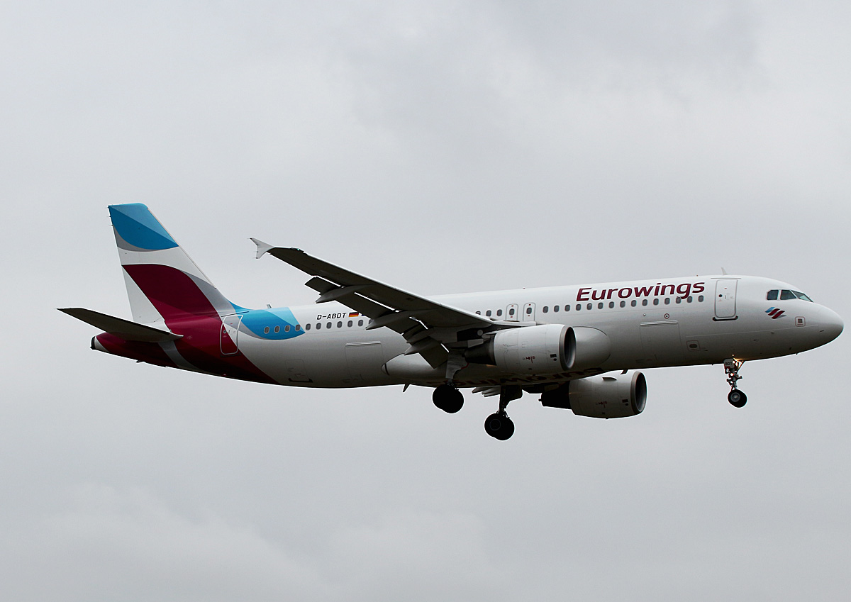 Eurowings, Airbus A 320-214, D-ABDT, TXL, 02.03.2019