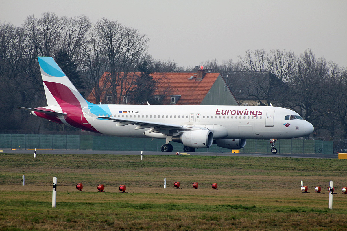 Eurowings, Airbus A 320-214, D-AEUE, TXL, 05.03.2020