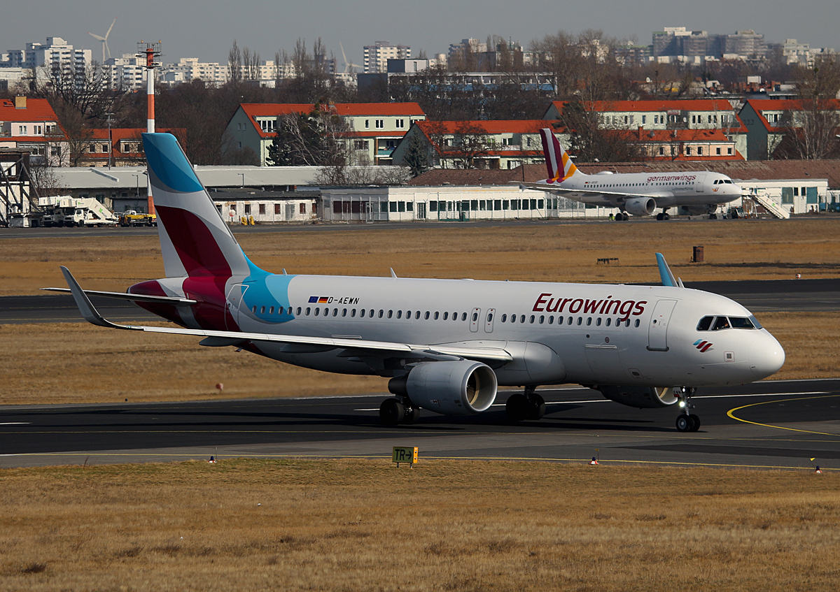 Eurowings, Airbus A 320-214, D-AEWN, TXL, 04.03.2017