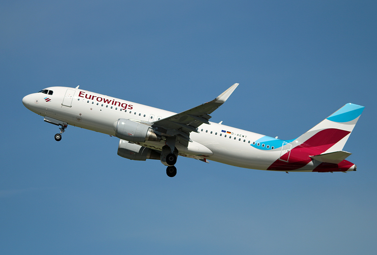 Eurowings, Airbus A 320-214, D-AEWT, DUS, 17.05.2017
