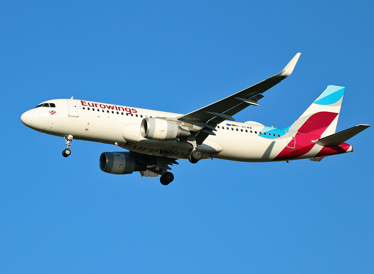 Eurowings, Airbus A 320-214, D-AEWW, BER, 19.12.2020